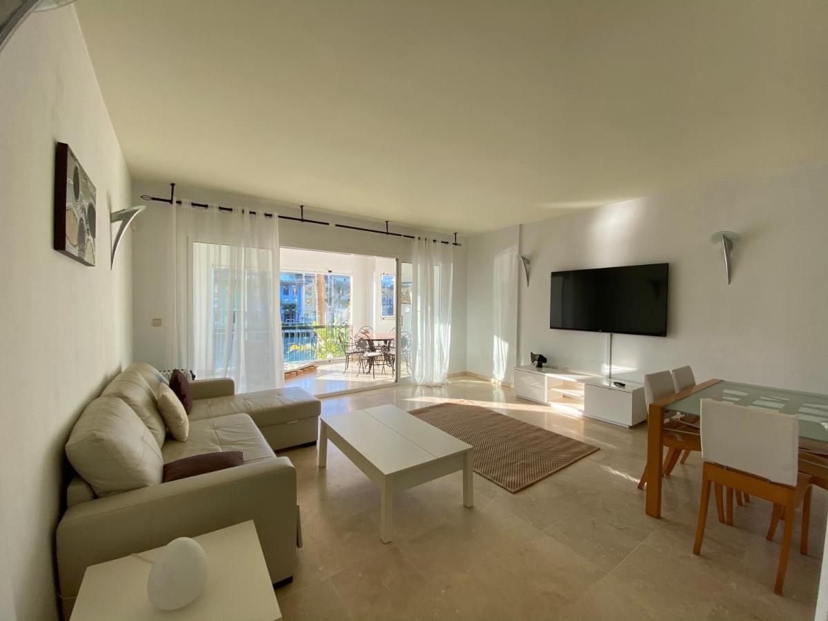 Apartamento Con Piscina ,Playa Con Vistas Panoramicas En La Marina De Sotogrande Сан-Роке Экстерьер фото