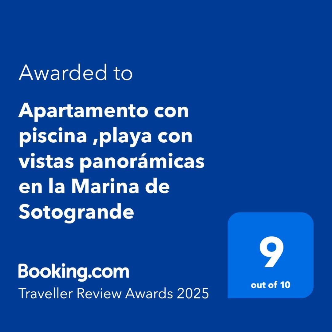 Apartamento Con Piscina ,Playa Con Vistas Panoramicas En La Marina De Sotogrande Сан-Роке Экстерьер фото
